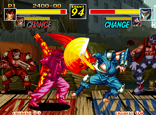 Kizuna Encounter screenshot 9 for Neo Geo AES